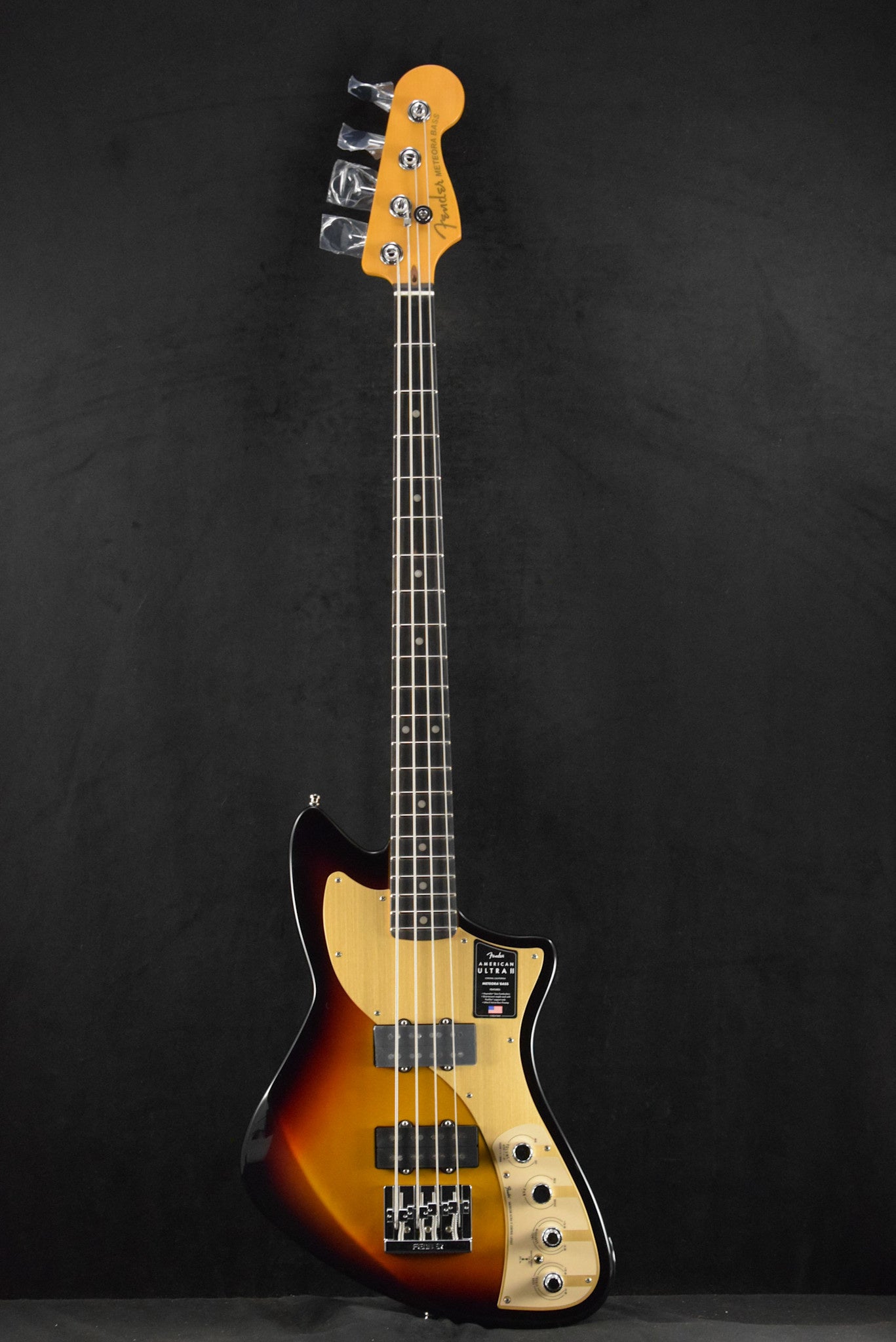 Fender American Ultra II Meteora Bass Ultraburst Ebony Fingerboard