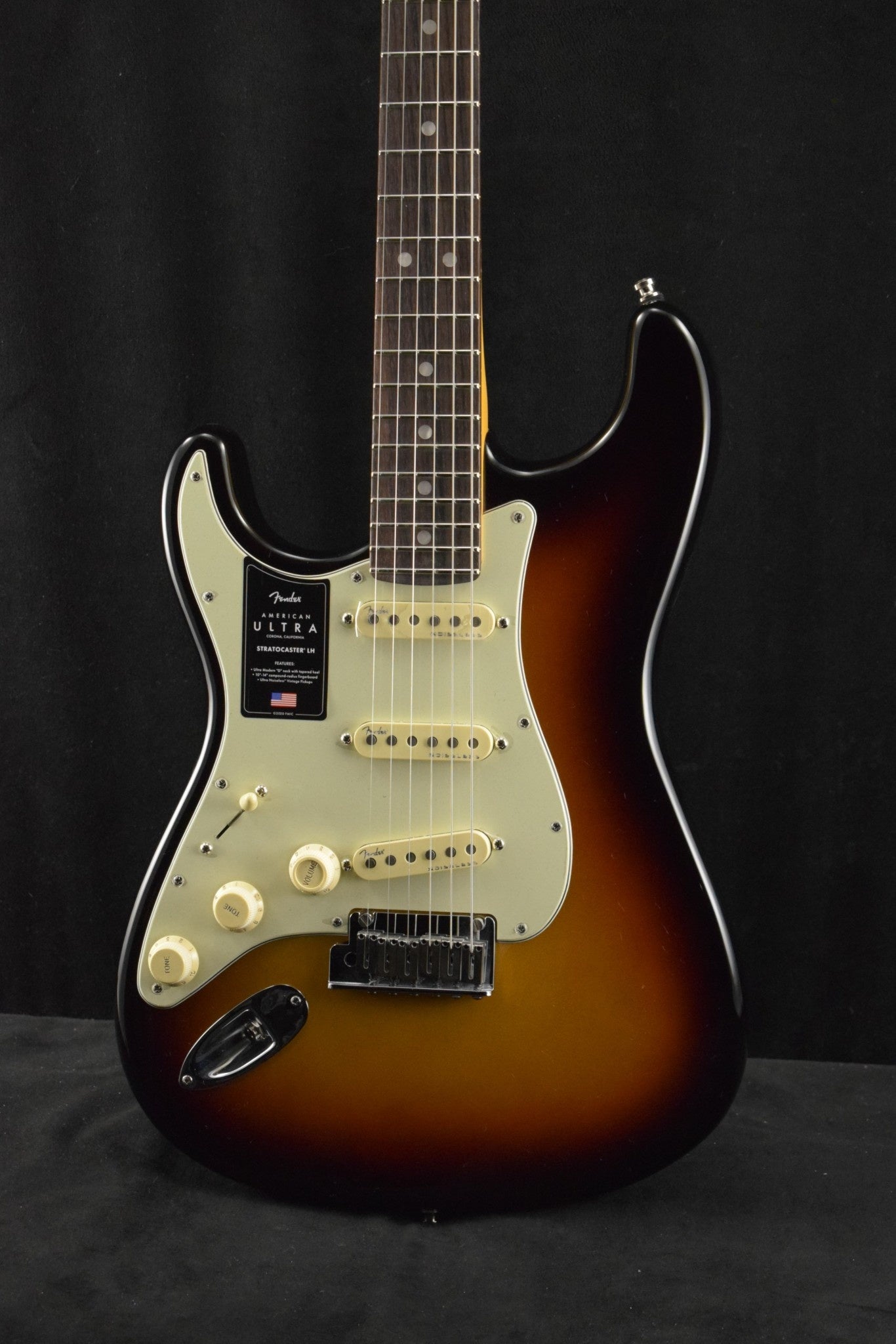 Fender American Ultra Stratocaster Left-Hand Rosewood Fingerboard Ultraburst