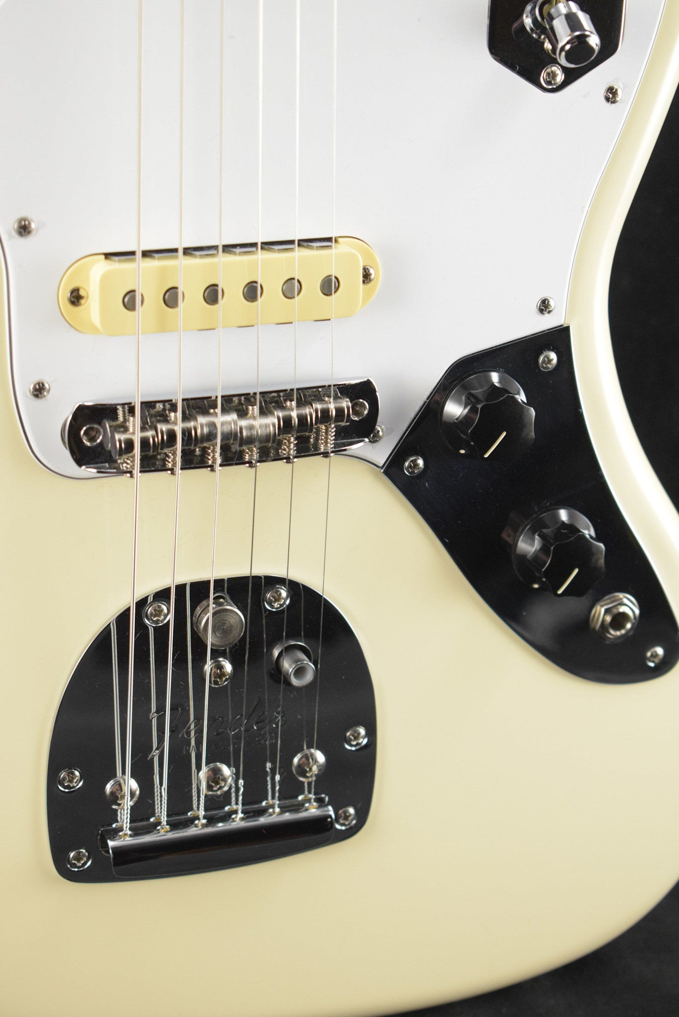 Fender Johnny Marr Jaguar Olympic White Rosewood Fingerboard