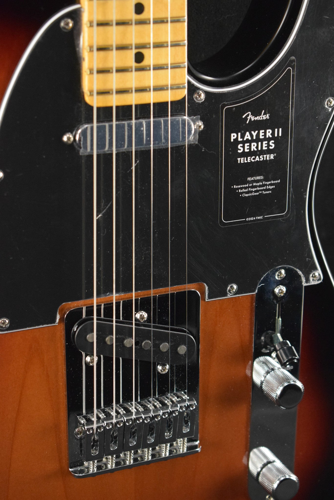 Fender Player II Telecaster 3-Color Sunburst Maple Fingerboard