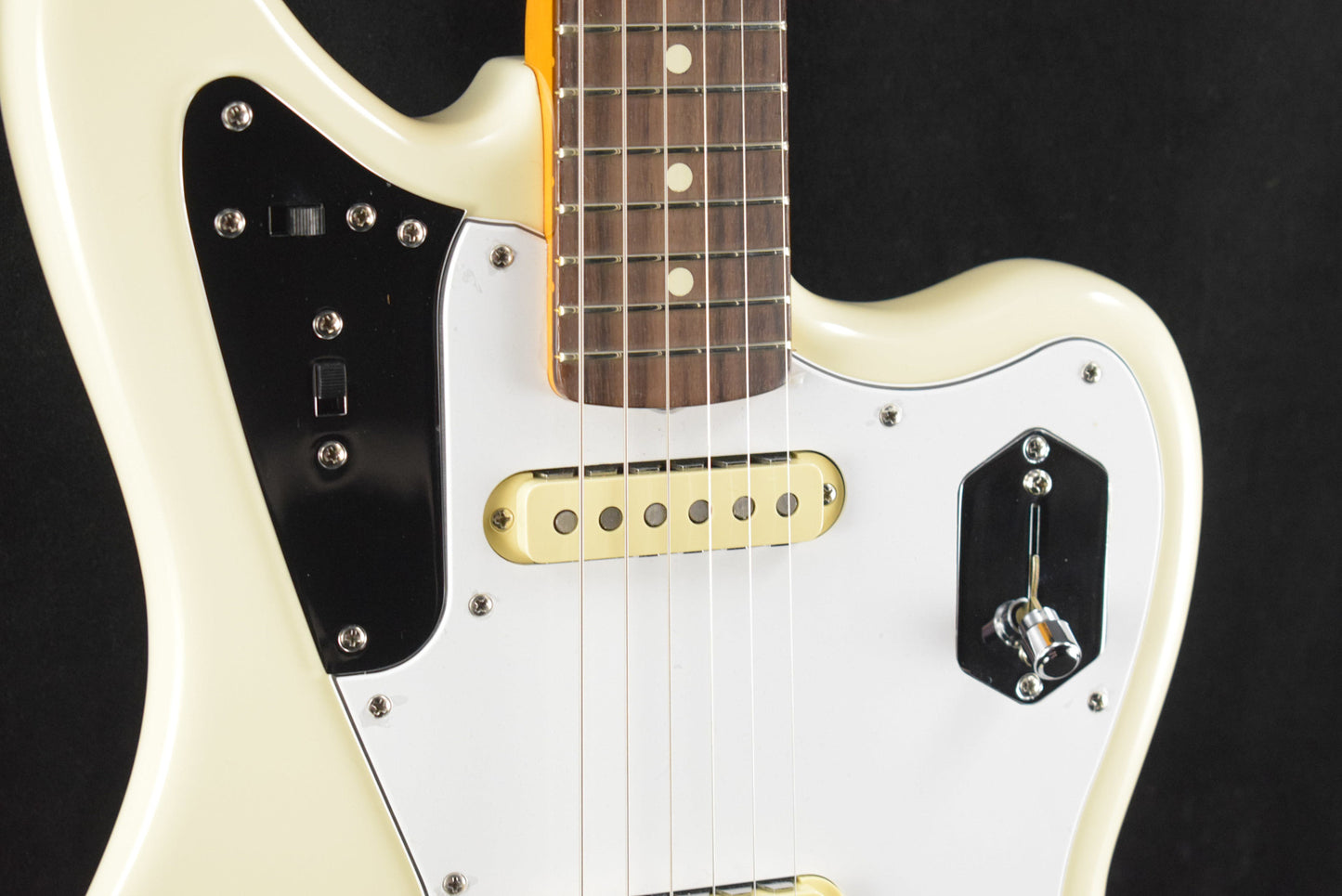 Fender Johnny Marr Jaguar Olympic White Rosewood Fingerboard