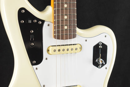 Fender Johnny Marr Jaguar Olympic White Rosewood Fingerboard