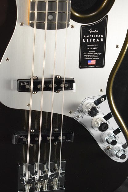 Fender American Ultra II Jazz Bass Texas Tea Ebony Fingerboard