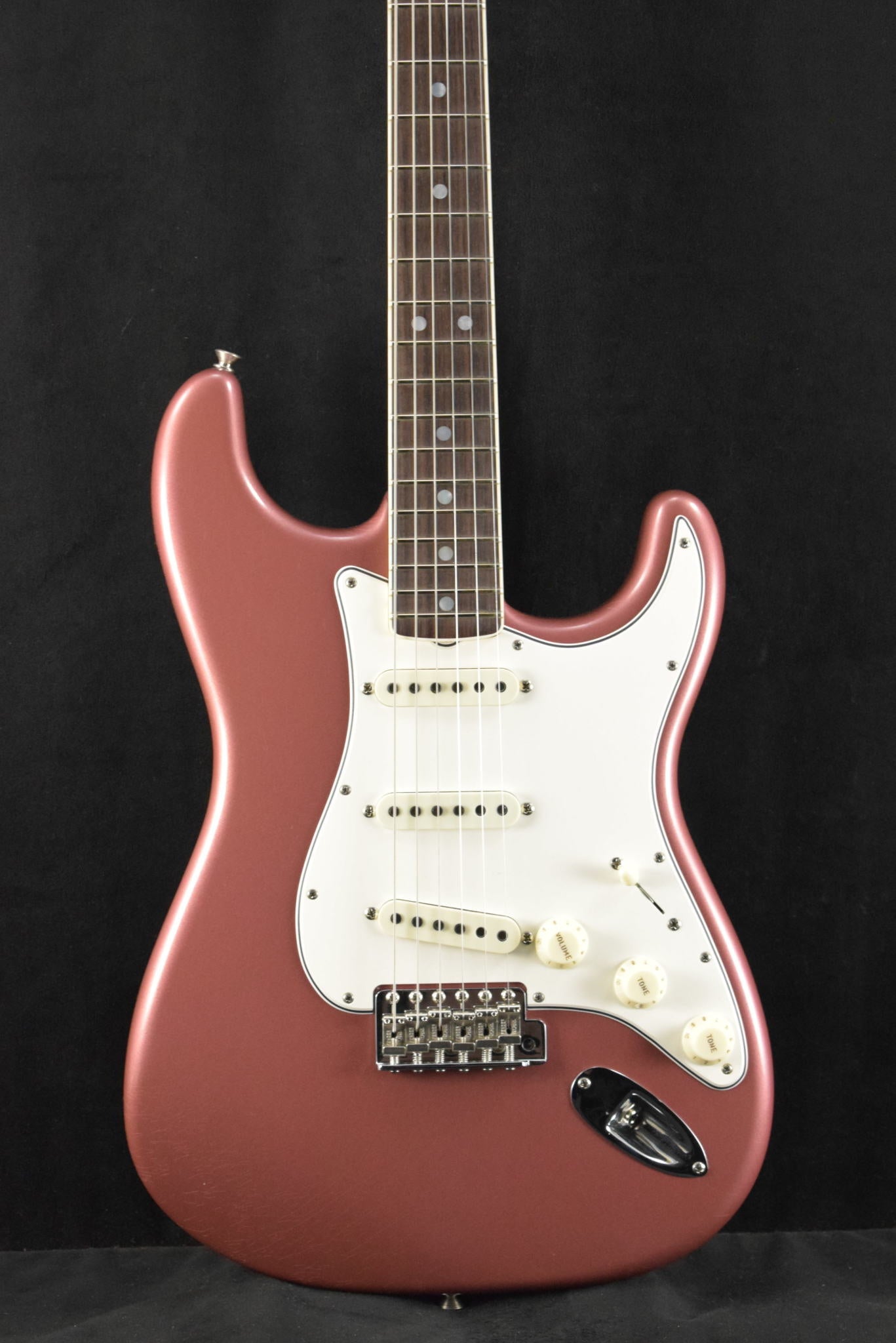 Fender Limited Edition Roasted '65 Strat DLX Closet Classic - Aged Burgundy Mist Metallic