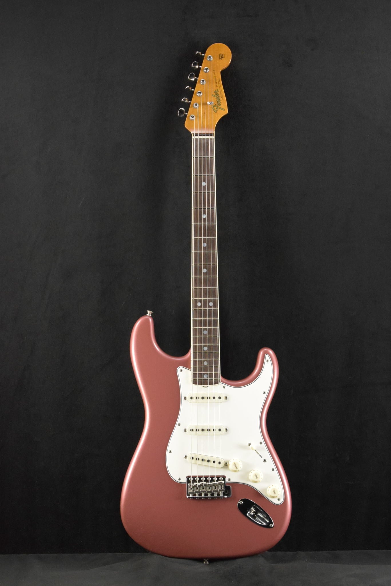 Fender Limited Edition Roasted '65 Strat DLX Closet Classic - Aged Burgundy Mist Metallic