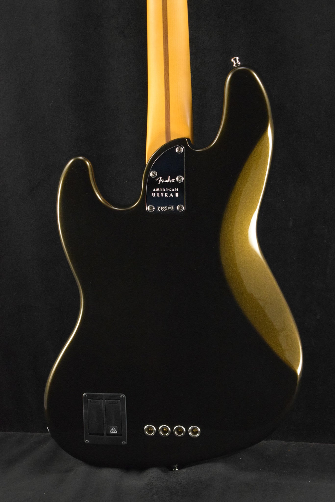 Fender American Ultra II Jazz Bass Texas Tea Ebony Fingerboard