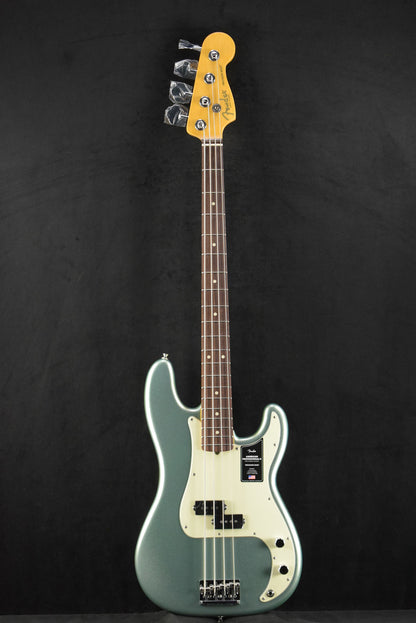Fender American Professional II Precision Bass Mystic Surf Green Rosewood Fingerboard