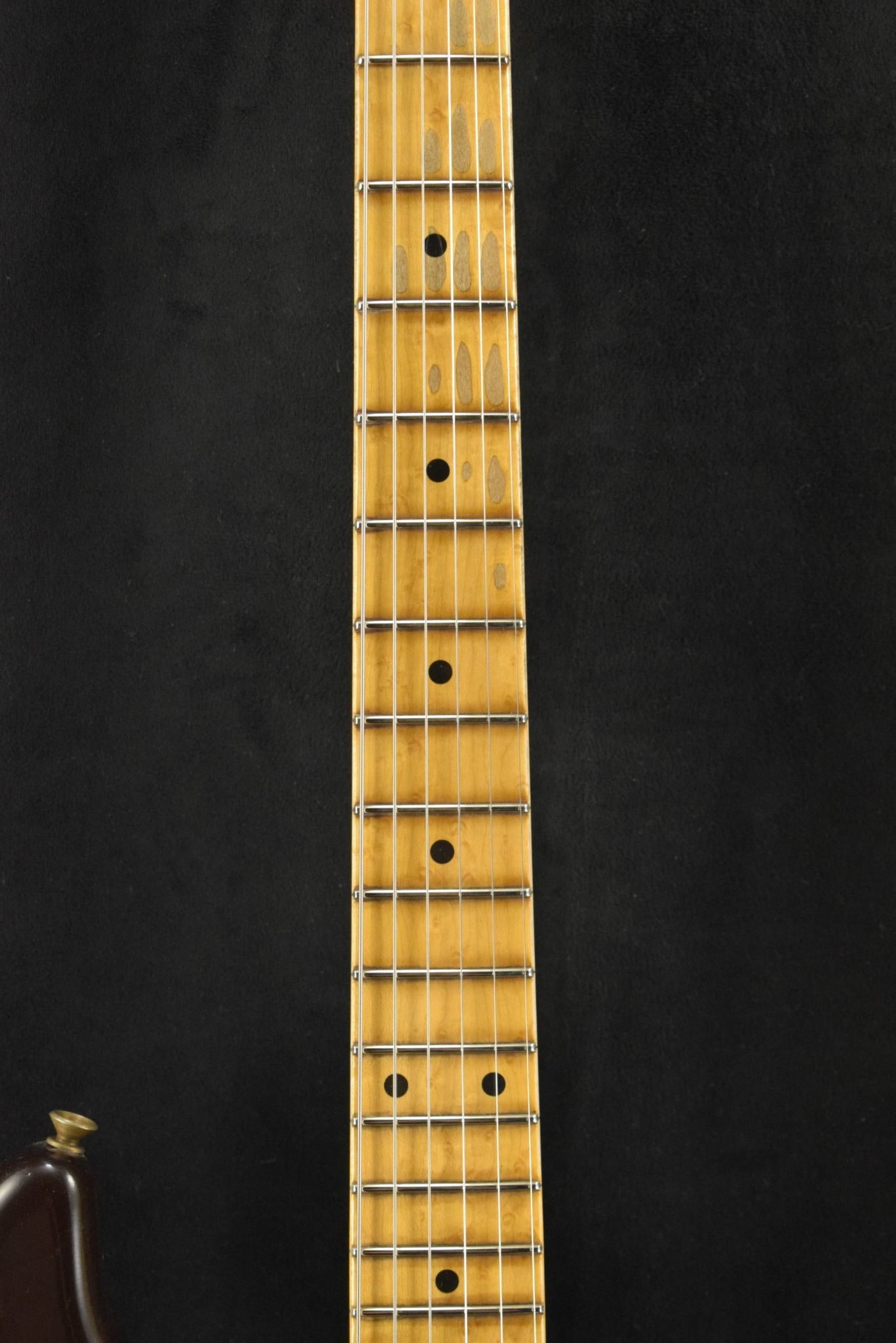 Fender Tomatillo Stratocaster III Relic - Faded Aged Chocolate 2 Color Sunburst