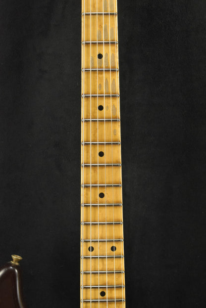 Fender Tomatillo Stratocaster III Relic - Faded Aged Chocolate 2 Color Sunburst