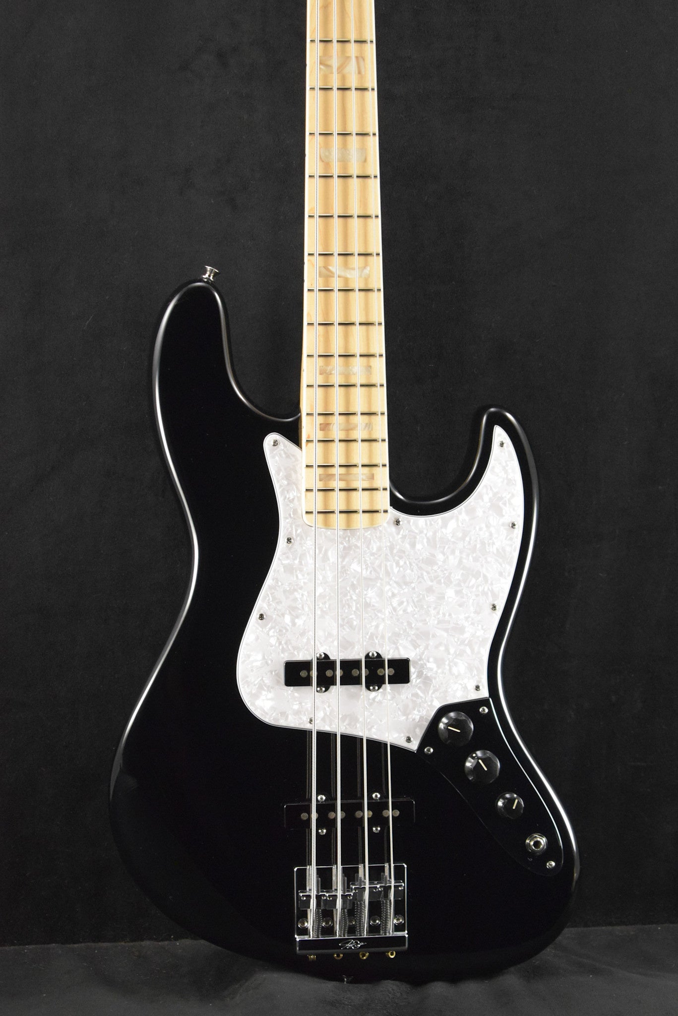 Fender U.S.A. Geddy Lee Jazz Bass Black Maple Fingerboard