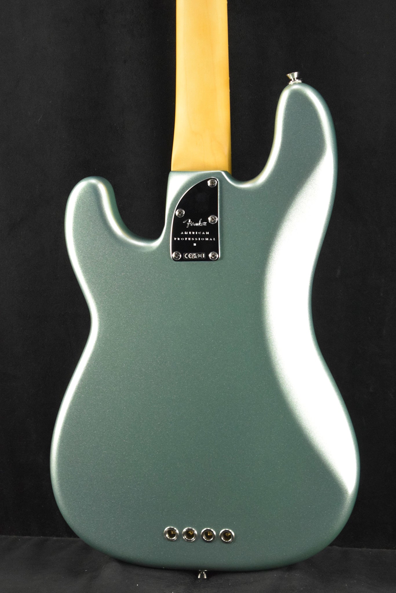 Fender American Professional II Precision Bass Mystic Surf Green Rosewood Fingerboard