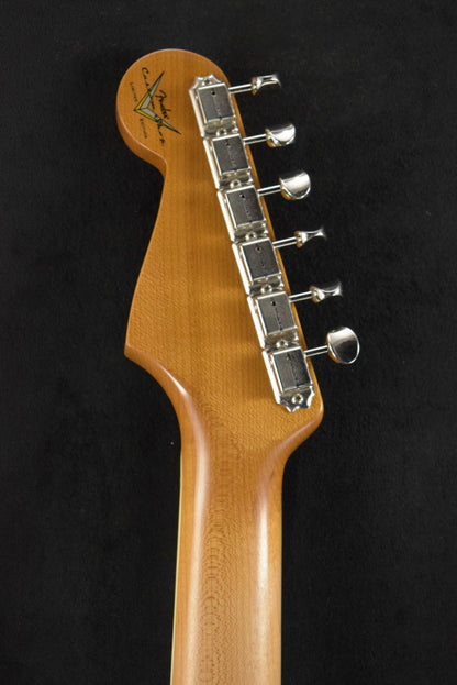 Fender Limited Edition Roasted '65 Strat DLX Closet Classic - Aged Burgundy Mist Metallic