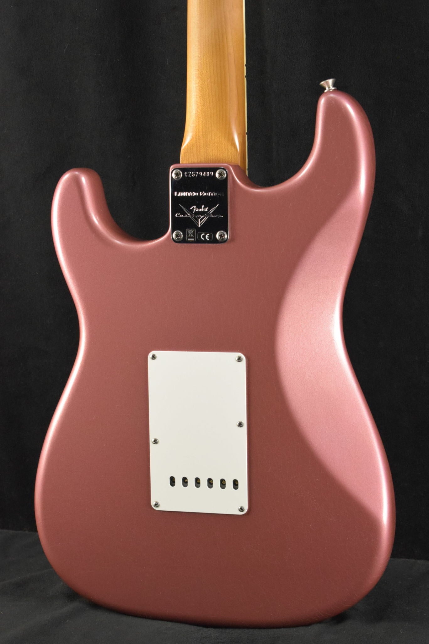 Fender Limited Edition Roasted '65 Strat DLX Closet Classic - Aged Burgundy Mist Metallic