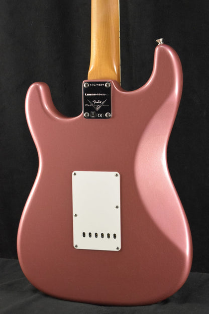 Fender Limited Edition Roasted '65 Strat DLX Closet Classic - Aged Burgundy Mist Metallic