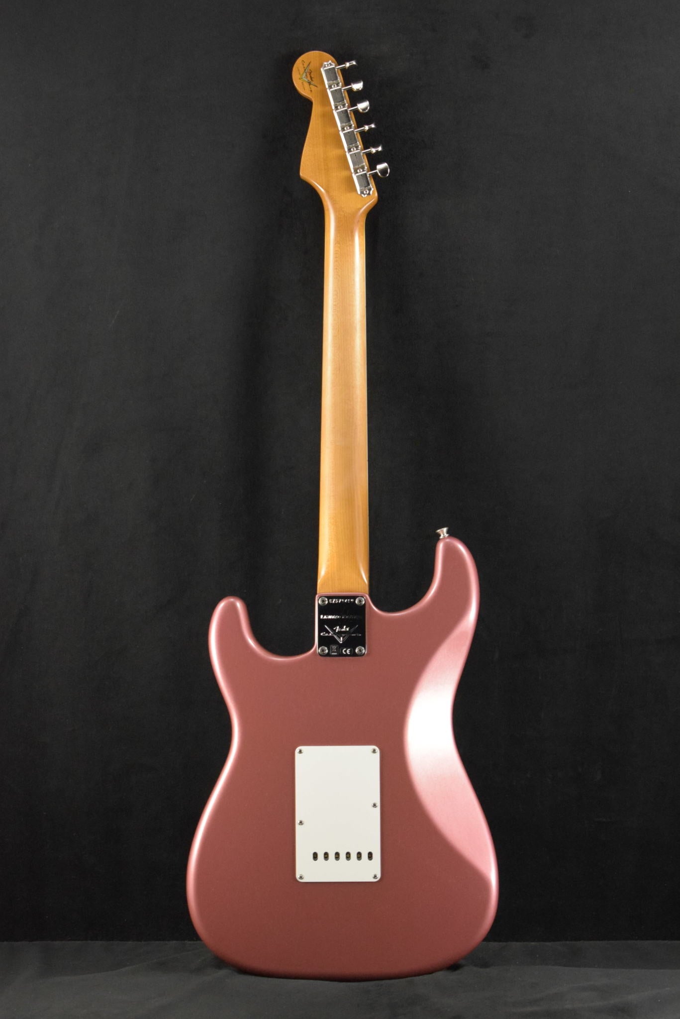 Fender Limited Edition Roasted '65 Strat DLX Closet Classic - Aged Burgundy Mist Metallic