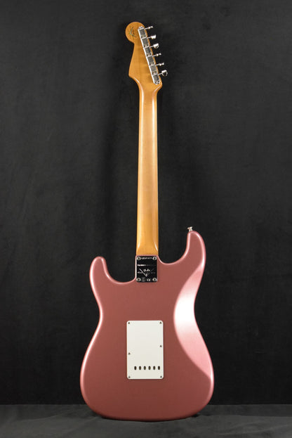 Fender Limited Edition Roasted '65 Strat DLX Closet Classic - Aged Burgundy Mist Metallic