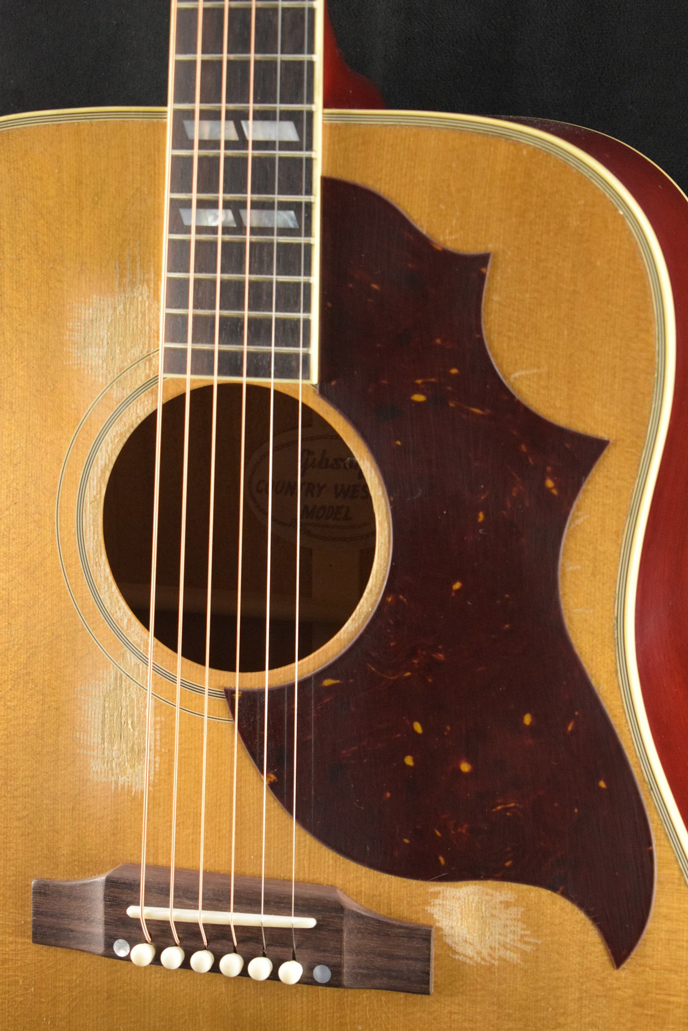 Gibson Murphy Lab 1963 Country Western Reissue Heavy Aged Smoked Natural