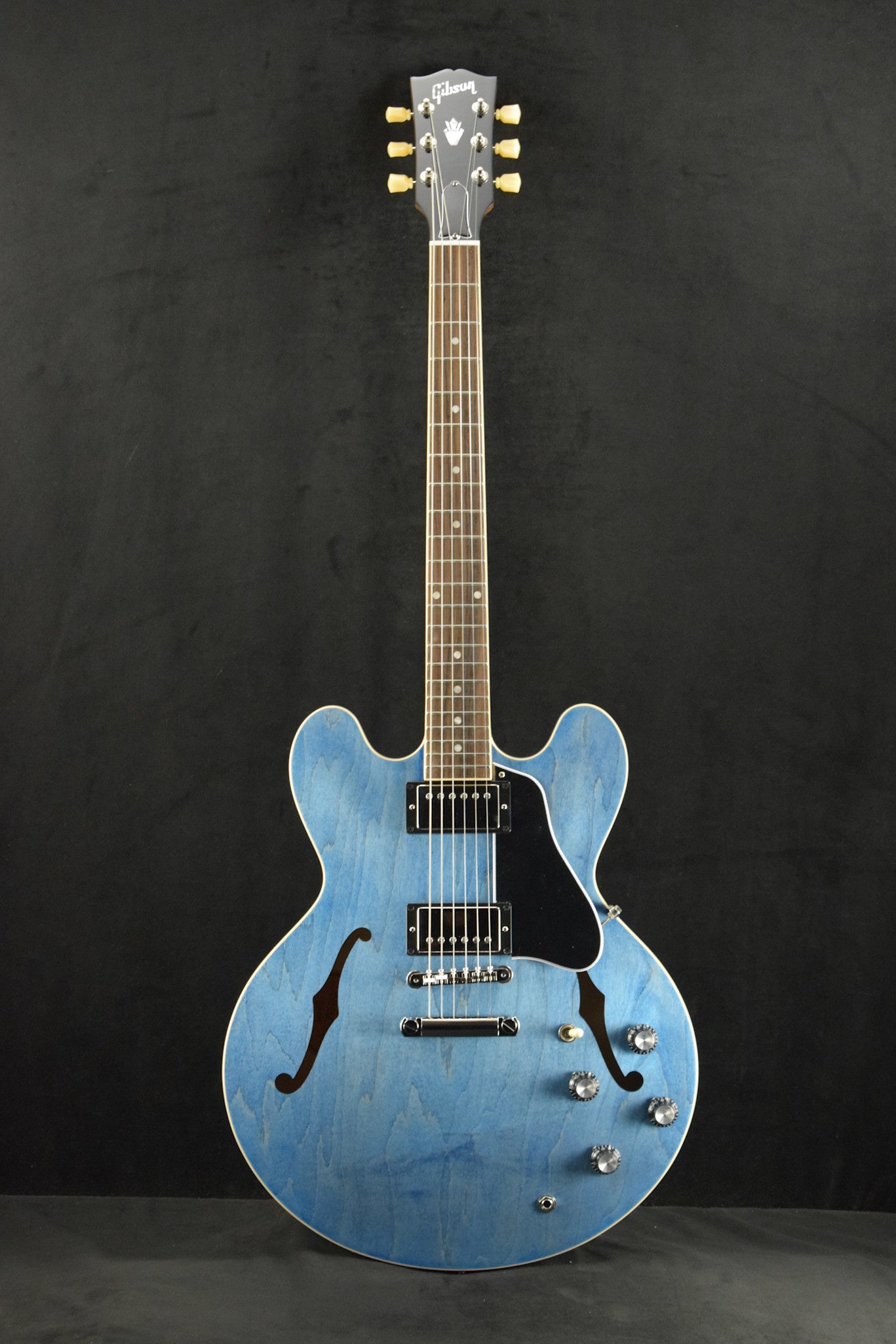 ギター Fullerton es335.. Gibson ES-335 Ocean Blue – Fuller's Guitar