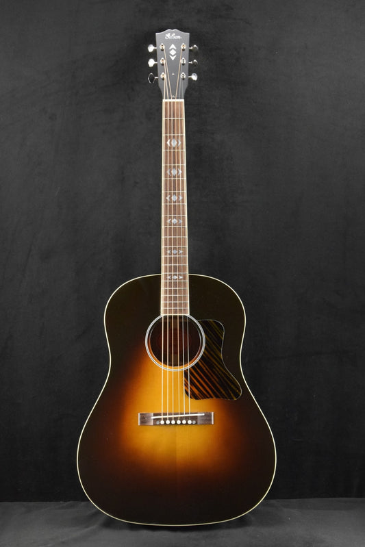 Gibson Custom Shop Advanced Jumbo Adirondack Red Spruce Top Vintage Sunburst Fuller's Exclusive