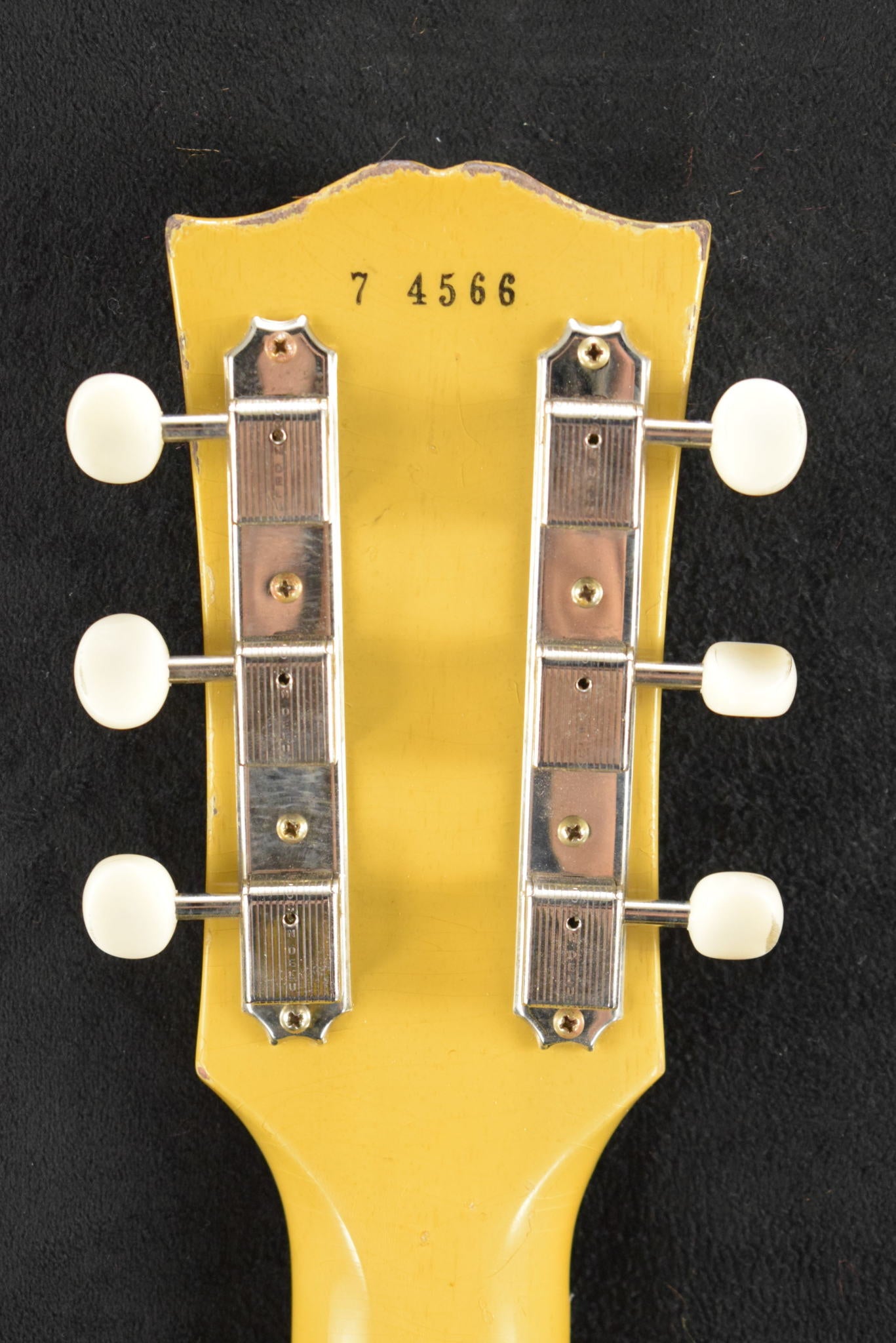 Gibson Murphy Lab 1957 Les Paul Junior Single Cut TV Yellow Heavy Aged