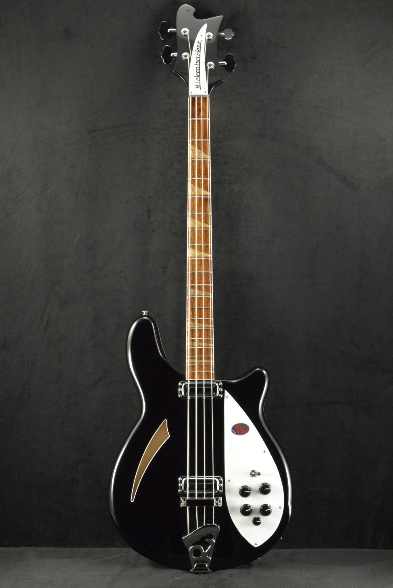 Rickenbacker 4005V Vintage Reissue Semi-Hollow Bass Guitar Jetglo