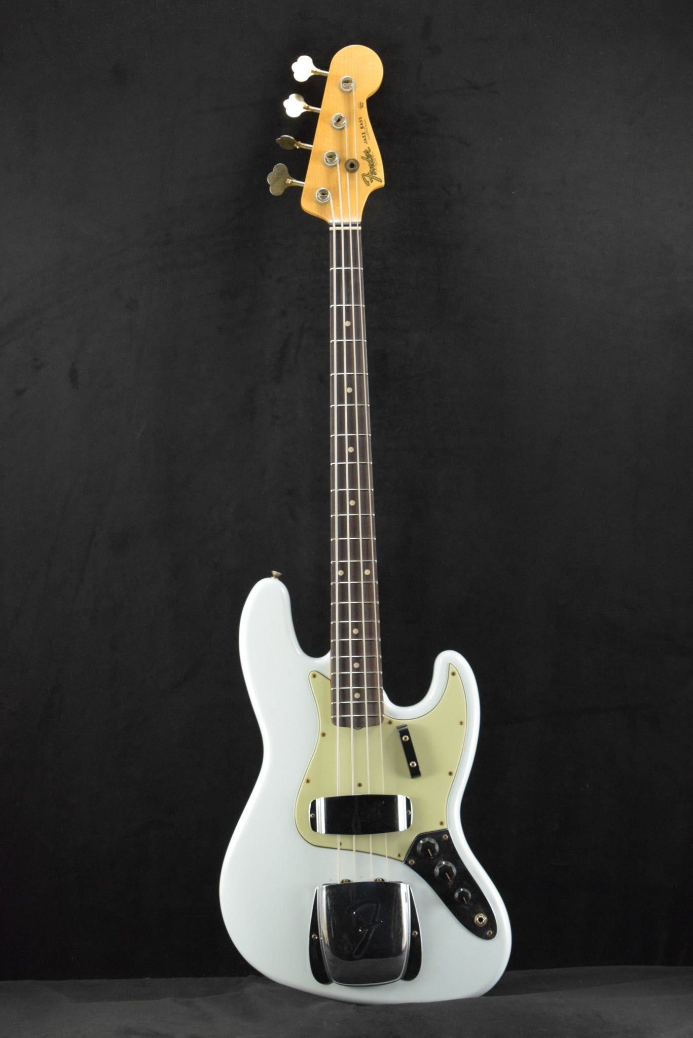 Fender Custom Shop Limited '64 Jazz Bass Journeyman Relic - Super Faded Aged Sonic Blue