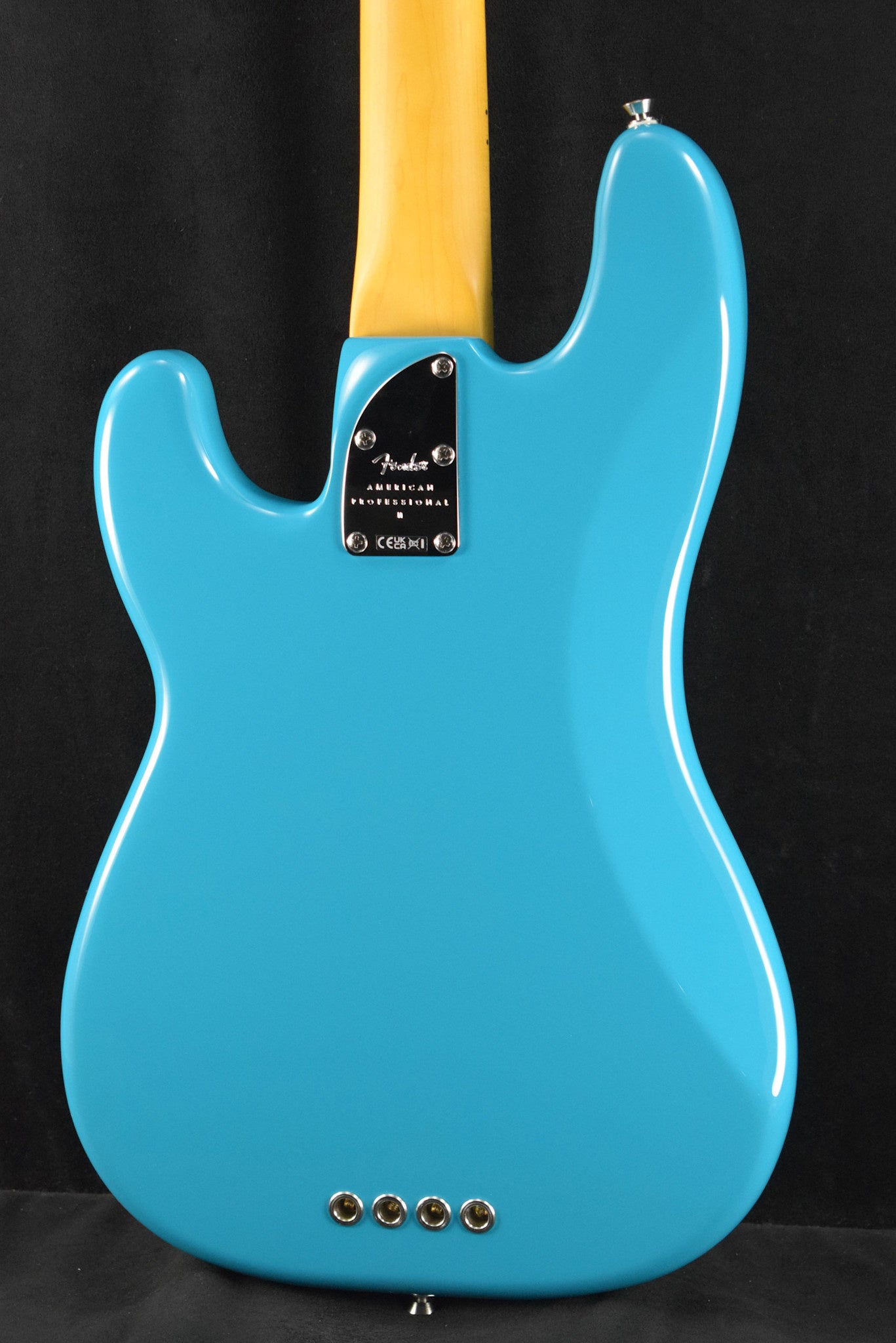Fender American Professional II Precision Bass Miami Blue Maple Fingerboard
