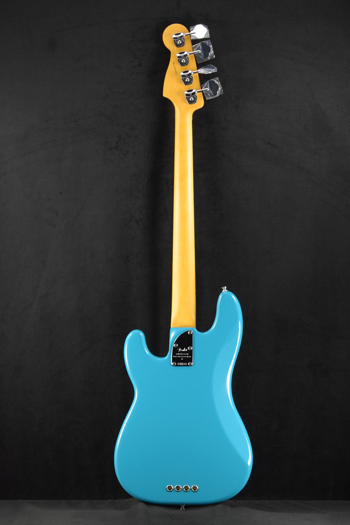 Fender American Professional II Precision Bass Miami Blue Maple Fingerboard