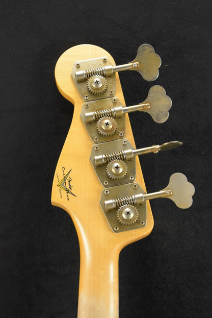 Fender Custom Shop Limited '64 Jazz Bass Journeyman Relic - Super Faded Aged Sonic Blue