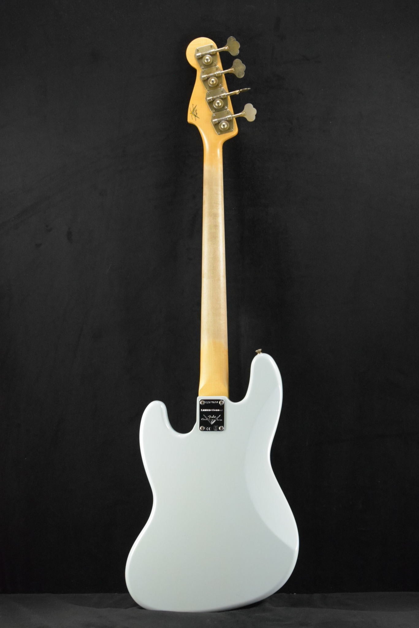 Fender Custom Shop Limited '64 Jazz Bass Journeyman Relic - Super Faded Aged Sonic Blue