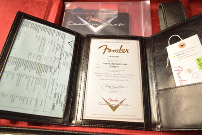 Fender Custom Shop Limited '64 Jazz Bass Journeyman Relic - Super Faded Aged Sonic Blue