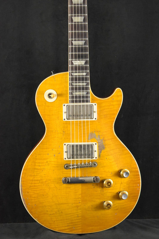 Gibson Murphy Lab Kirk Hammett "Greeny" 1959 Les Paul Standard Indian Rosewood Greeny Burst Ultra Heavy Aged