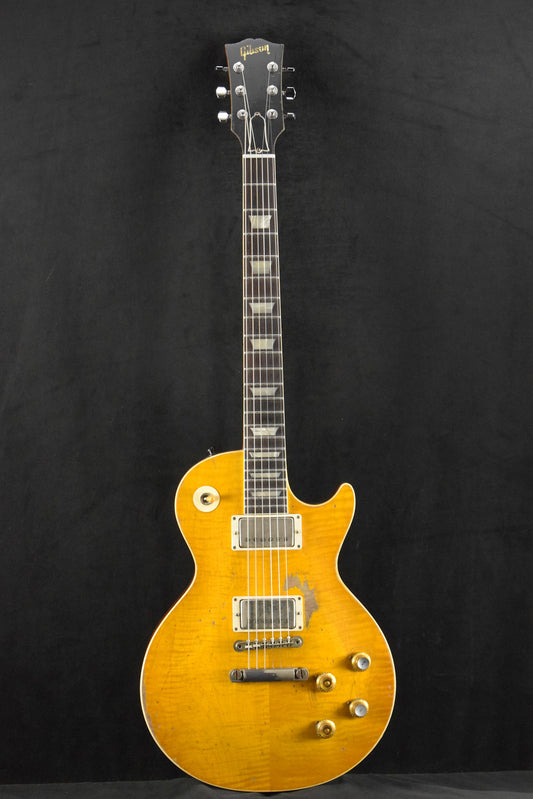 Gibson Murphy Lab Kirk Hammett "Greeny" 1959 Les Paul Standard Indian Rosewood Greeny Burst Ultra Heavy Aged