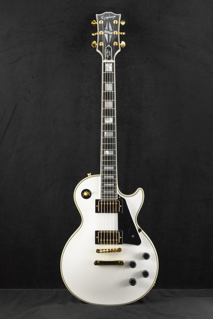 Epiphone IGC Les Paul Custom Alpine White w/ Hard Case