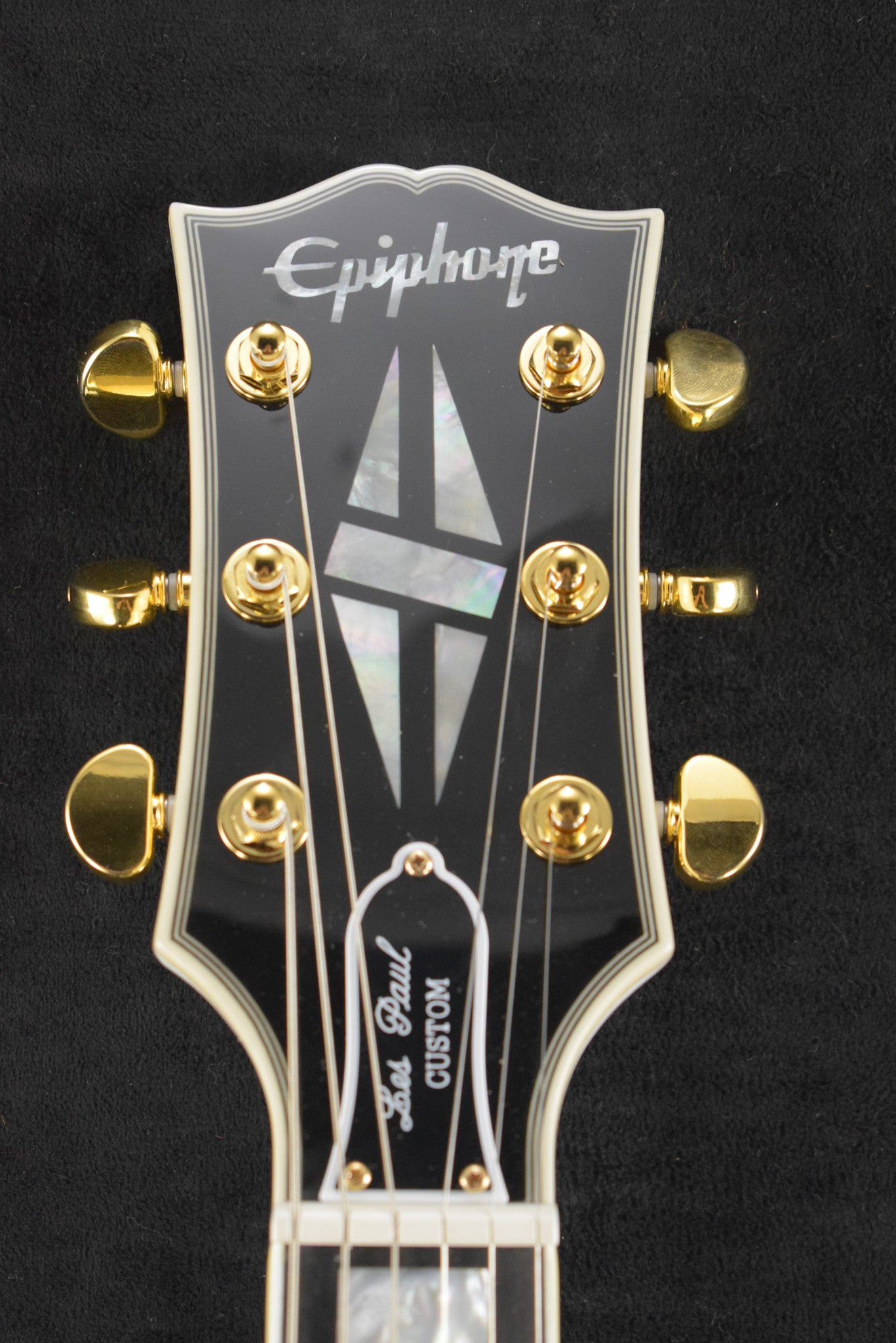 Epiphone IGC Les Paul Custom Alpine White w/ Hard Case