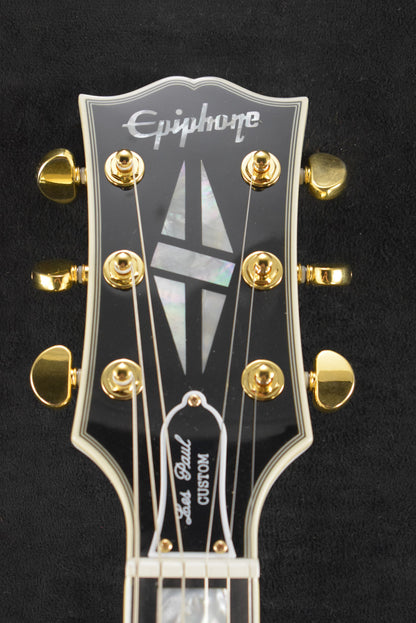 Epiphone IGC Les Paul Custom Alpine White w/ Hard Case