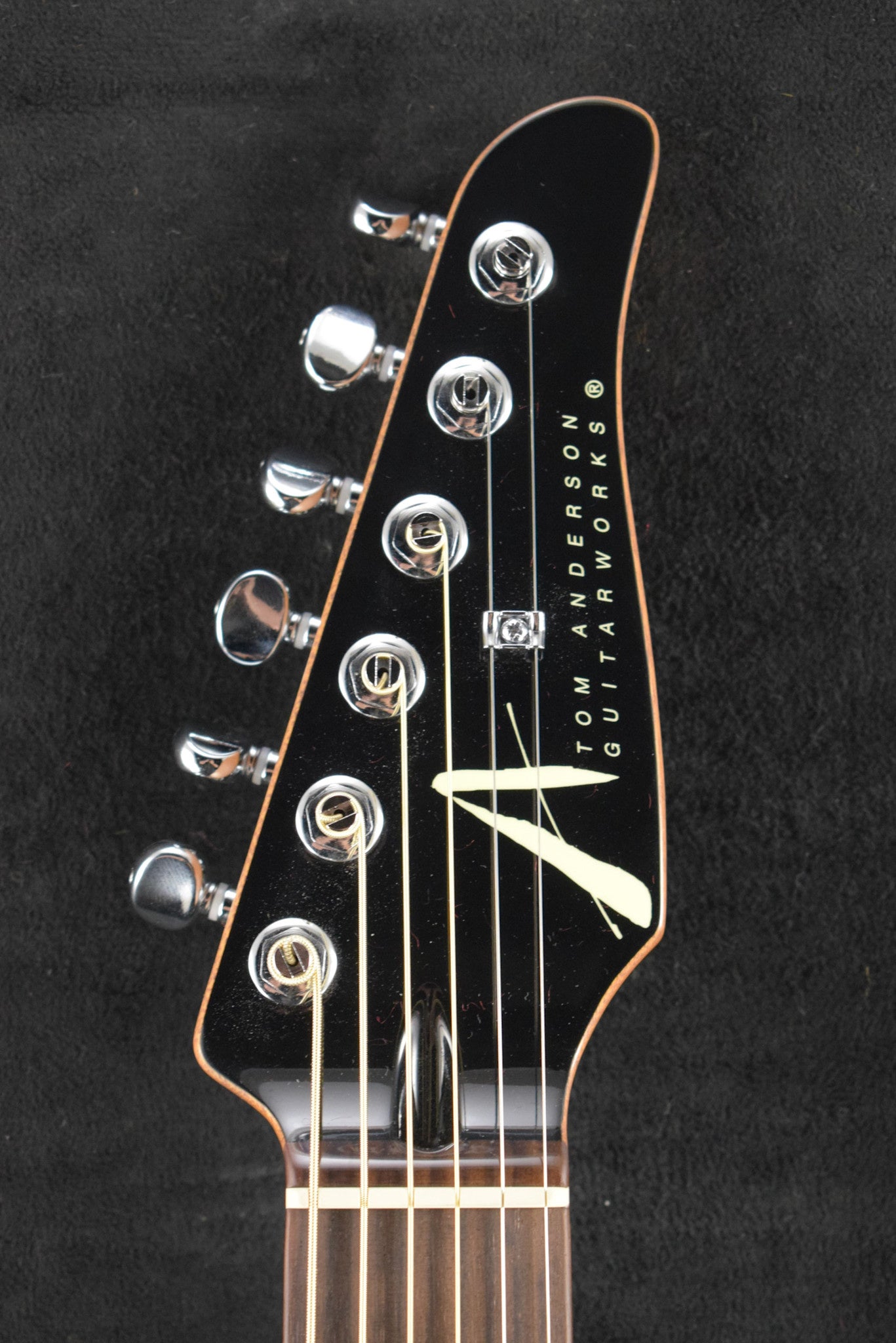 Tom Anderson Crowdster Plus 2 Abalone to T-Purple Burst with Binding