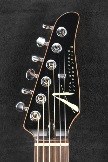 Tom Anderson Crowdster Plus 2 Abalone to T-Purple Burst with Binding