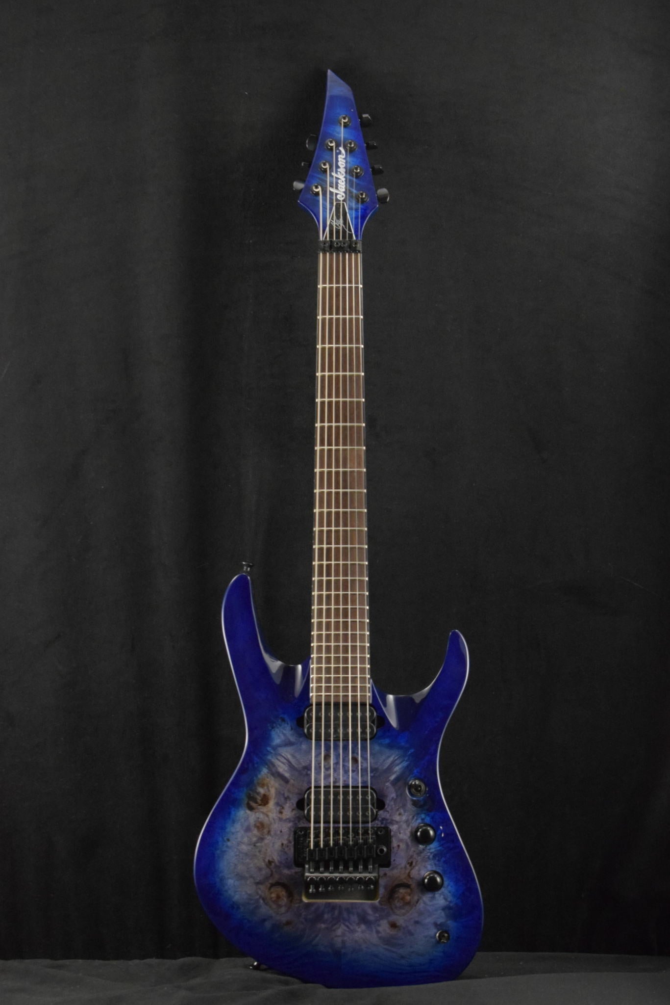 Jackson Pro Series Signature Chris Broderick Soloist 7P Transparent Blue