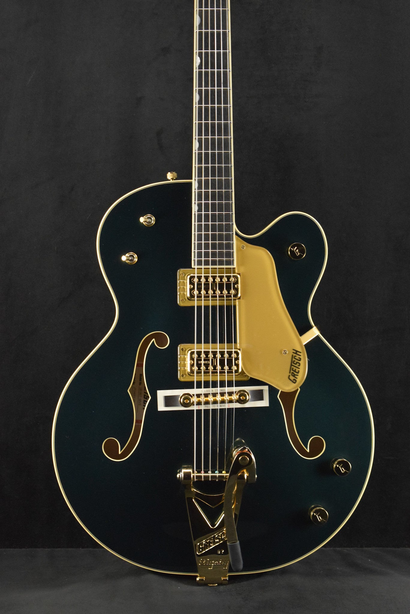 Gretsch G6196T-59 Vintage Select Edition '59 Country Club Hollow Body with Bigsby Cadillac Green Lacquer