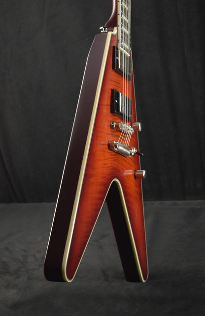Epiphone Flying V Prophecy Aged Bengal Tiger Burst w/Gig Bag