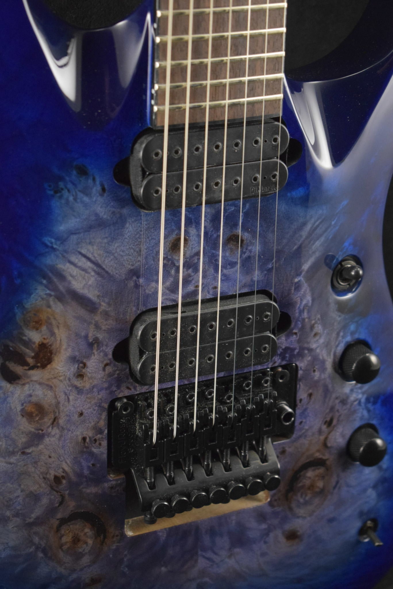 Jackson Pro Series Signature Chris Broderick Soloist 7P Transparent Blue