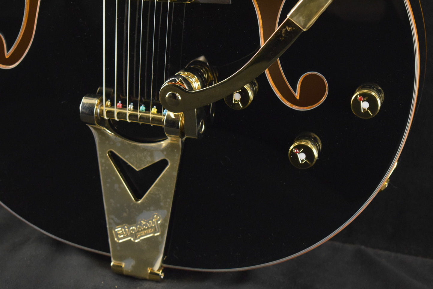 Gretsch Synchromatic Falcon Hollow Body Single-Cut with Bigsby Black Ebony Fingerboard