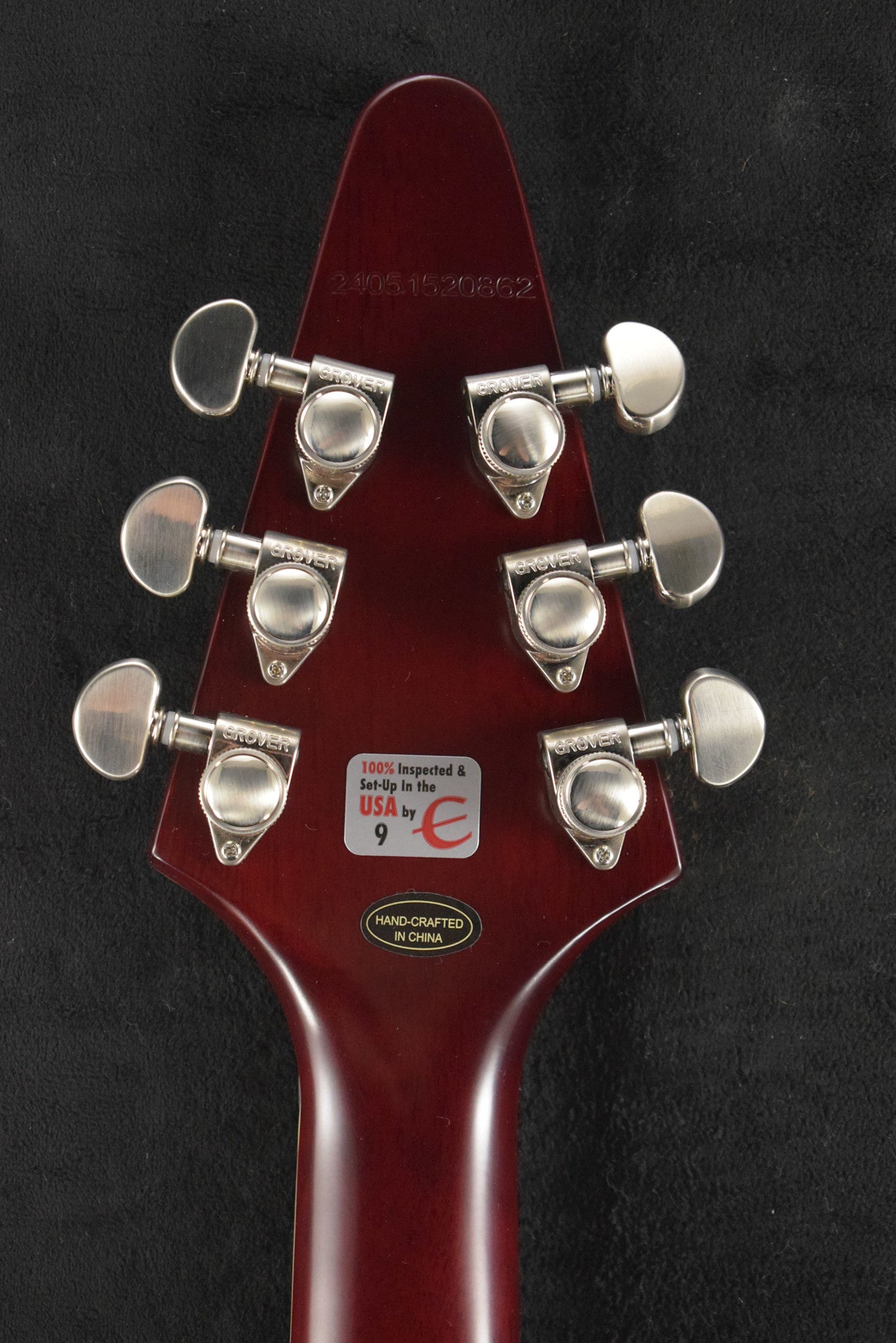 Epiphone Flying V Prophecy Aged Bengal Tiger Burst w/Gig Bag