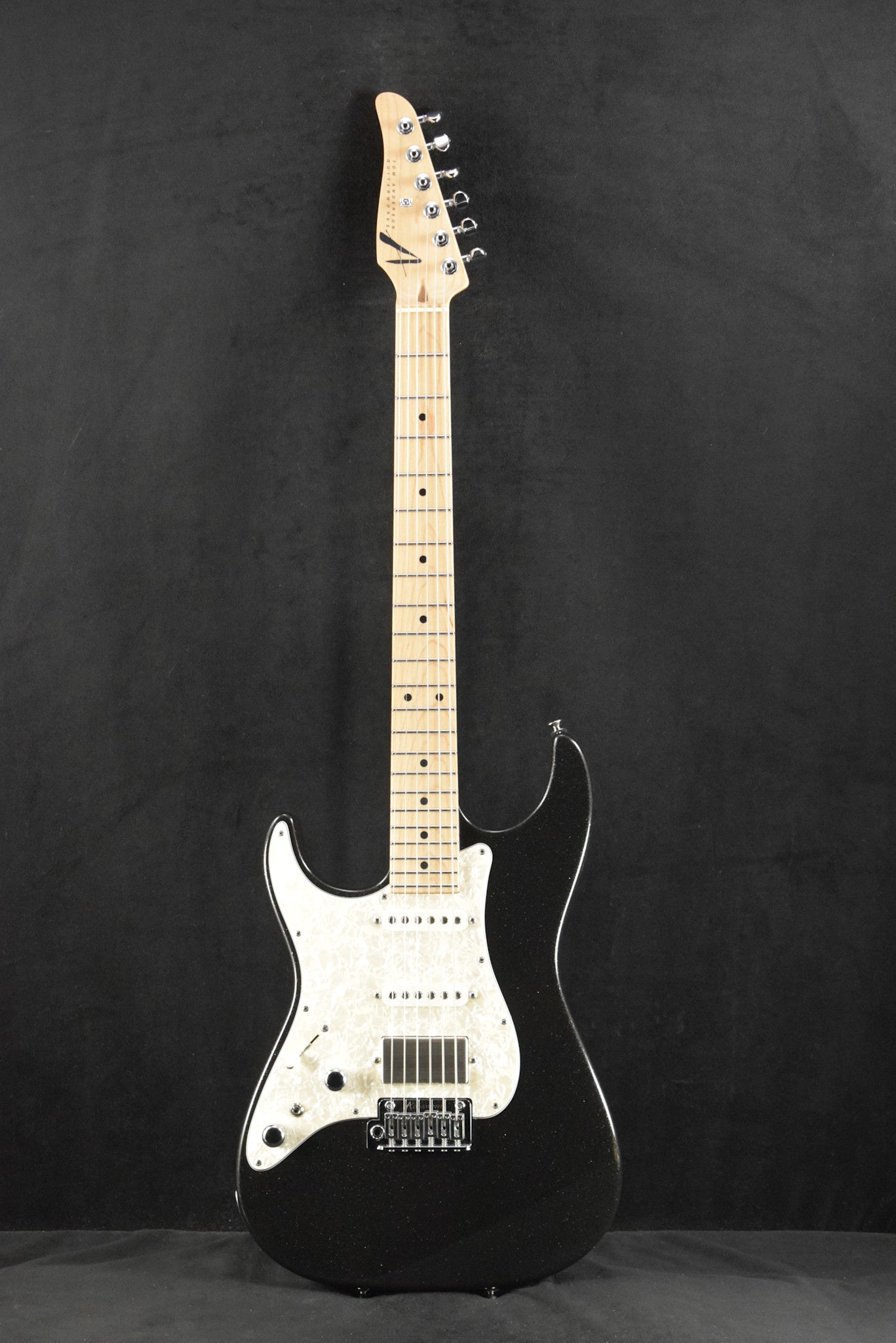003122Tom Anderson the classic Tom Anderson The Classic - Lefty Starry Night Black – Fuller's Guitar