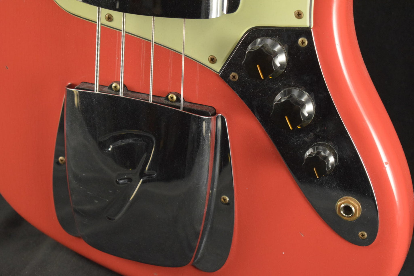 Fender Custom Shop '63 Jazz Bass Journeyman Relic - Aged Fiesta Red