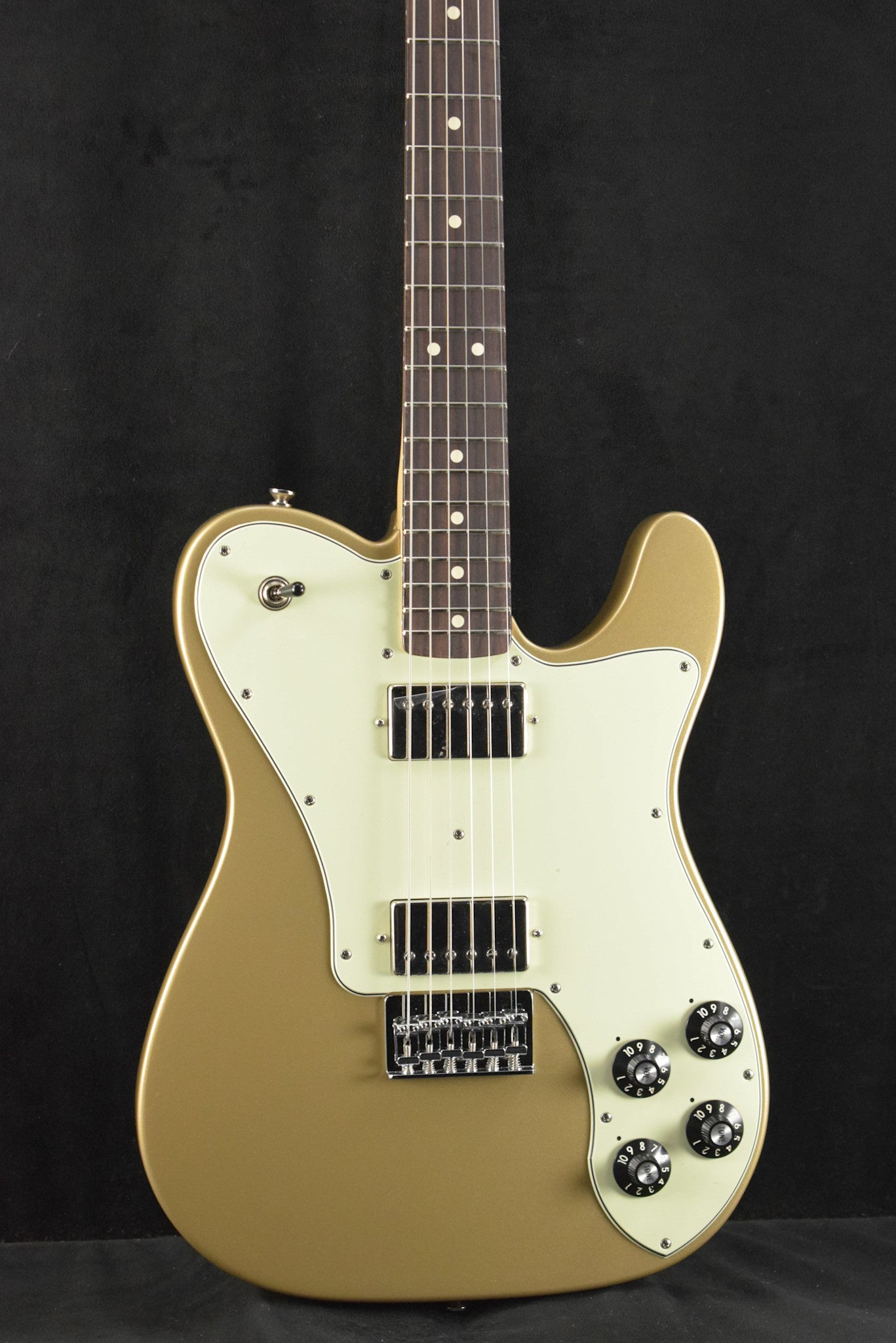 Fender Chris Shiflett Telecaster Deluxe Shoreline Gold