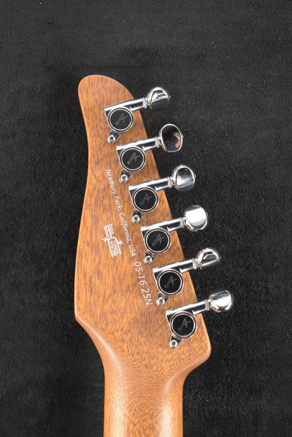 Tom Anderson Crowdster Plus 2 Abalone to T-Purple Burst with Binding