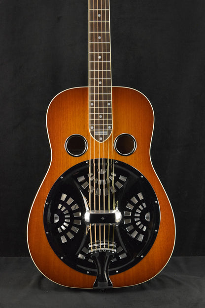 National Scheerhorn L-Body Square Neck Honduras Mahogany High Gloss Finish