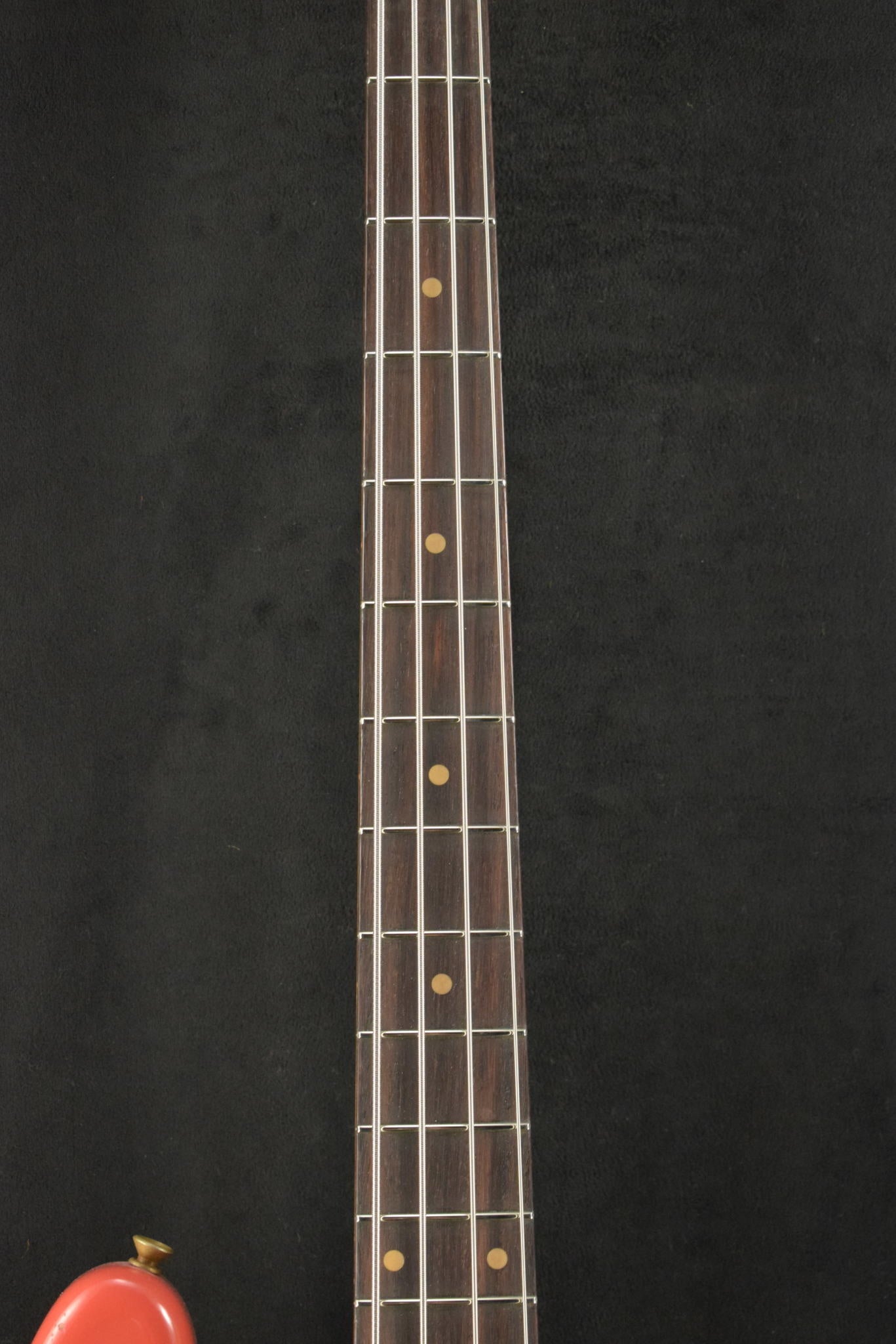 Fender Custom Shop '63 Jazz Bass Journeyman Relic - Aged Fiesta Red